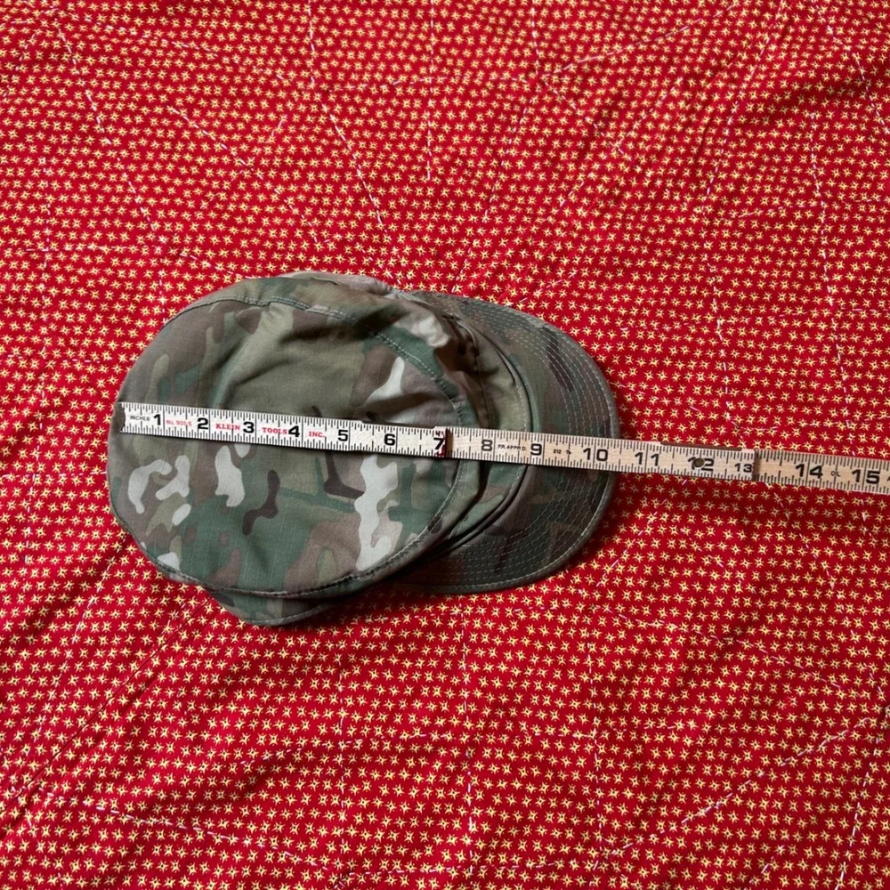 US Military OCP Multicam Patrol Cadet Cap Hat Size 7 1/4 Camo